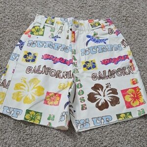 BDG Shorts with Tropical Print